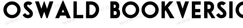 Oswald BookVersion 1字体转换